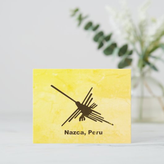 Hummingbird Nazca, Peru Briefkaart (Staand voorkant)
