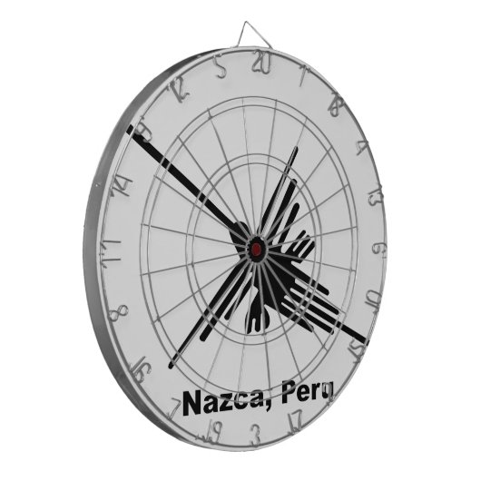 Hummingbird Nazca, Peru Dartbord (Voorkant Links)