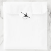 Hummingbird Nazca, Peru Hart Sticker (Tas)