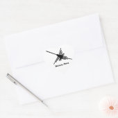 Hummingbird Nazca, Peru Hart Sticker (Envelop)