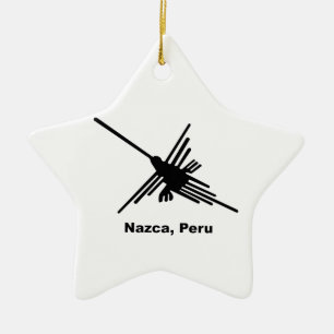 Hummingbird Nazca, Peru Keramisch Ornament