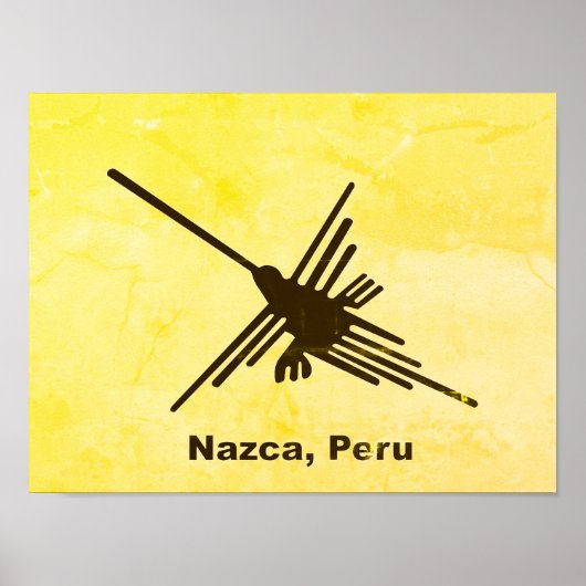 Hummingbird Nazca, Peru Poster (Voorkant)
