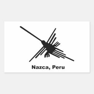 Hummingbird Nazca, Peru Rechthoekige Sticker