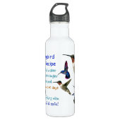 Hummingbird Nectar Bottle Waterfles (Voorkant)