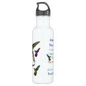 Hummingbird Nectar Bottle Waterfles (Achterkant)
