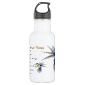 Hummingbird Nectar Bottle Waterfles (Voorkant)