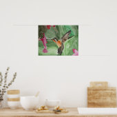 Hummingbird Nectar Poster (Keuken)