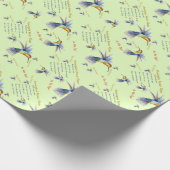 Hummingbird Nectar Recipe Gift Wrap Cadeaupapier (Hoek)