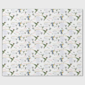 Hummingbird Nectar Recipe Gift Wrap Cadeaupapier (Vlak)