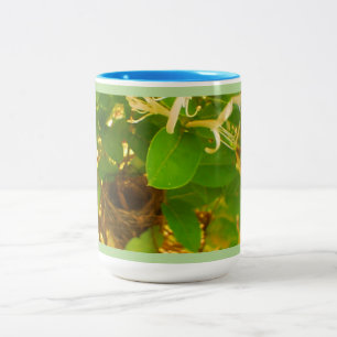 Hummingbird Nest Tweekleurige Koffiemok