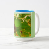 Hummingbird Nest Tweekleurige Koffiemok (Voorkant rechts)