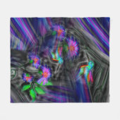 Hummingbird Night Flight Fleece Deken (Voorkant (Horizontaal))