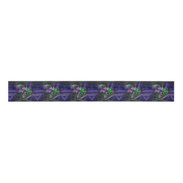 Hummingbird Night Flight Ribbon Grosgrain Lint