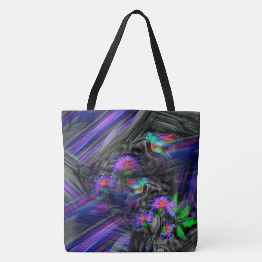 Hummingbird Night Flight Tote Bag (Voorkant)