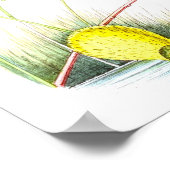 Hummingbird No.5 Antiek Natural History Print. Poster (Hoek)