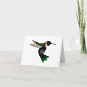 Hummingbird note card kaart (Voorkant)