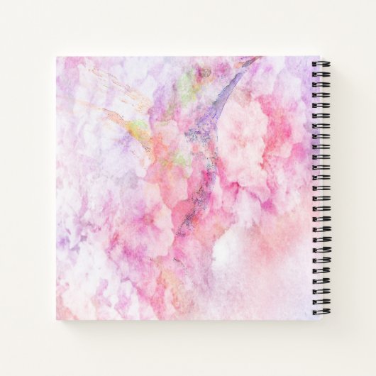 Hummingbird notebook notitieboek (Achterkant)