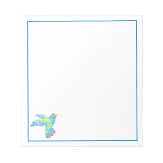 Hummingbird Notepad Notitieblok (Voorkant)
