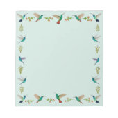 Hummingbird Notepad Notitieblok (Voorkant)