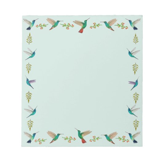 Hummingbird Notepad Notitieblok (Voorkant)