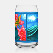 Hummingbird Ocean  Blikvorm Glas (Rechts)
