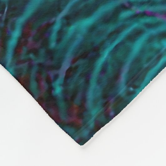 Hummingbird Ocean Fleece Deken (Hoek)