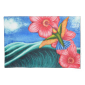 Hummingbird Ocean Kussensloop (Voorkant)