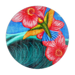 Hummingbird Ocean Snijplank