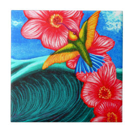 Hummingbird Ocean Tegeltje