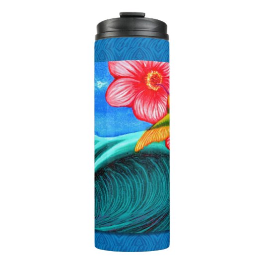 Hummingbird Ocean Thermosbeker (Voorkant)