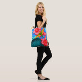 Hummingbird Ocean Tote Bag (Op model)