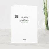 Hummingbird on Feeder 2596-customize any gebruikt Kaart (Achterkant)