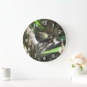 Hummingbird op Nest Grote Klok (Huis)