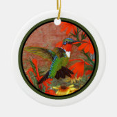 Hummingbird Ornament - Personaliseer het! (Voorkant)