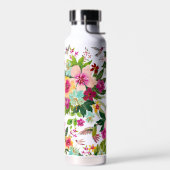 HUMMINGBIRD PARADISE Tropical Floral Waterfles (Links)