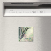 Hummingbird Pastel Fine Art Magneet (Insitu (Vaatwasser))