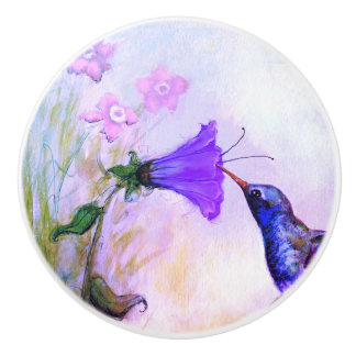 "Hummingbird-Pastel" keramische knop