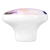 "Hummingbird-Pastel" keramische knop (Zijkant)