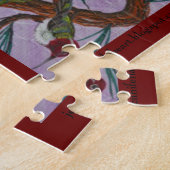 Hummingbird Pattern Puzzle Legpuzzel (Zijkant)