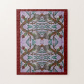 Hummingbird Pattern Puzzle Legpuzzel (Verticaal)