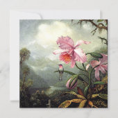 Hummingbird Perched, mooie kunst, Kaart (Voorkant)