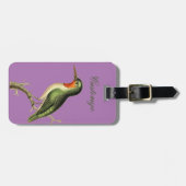 Hummingbird Perched Thunder_Cove Bagagelabel (Voorkant horizontaal)