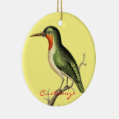Hummingbird Perched Thunder_Cove Keramisch Ornament (Rechts)