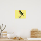 Hummingbird Perched Thunder_Cove Poster (Keuken)