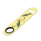 Hummingbird Perched Thunder_Cove Speed Flessenopener (Voorkant Gekanteld)