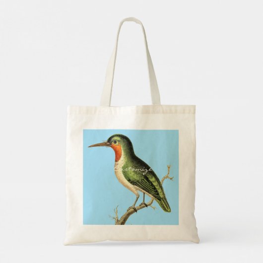 Hummingbird Perched Thunder_Cove Tote Bag (Achterkant)