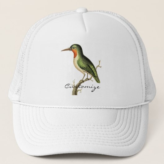 Hummingbird Perched Thunder_Cove Trucker Pet (Voorkant)