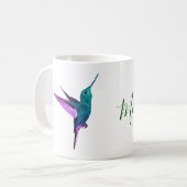 Hummingbird Personalized Koffiemok (Voorkant links)