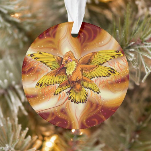 Hummingbird Pheonix Ornament (Boom)