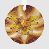Hummingbird Pheonix Ornament (achterkant)